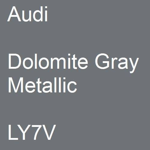 Audi, Dolomite Gray Metallic, LY7V.